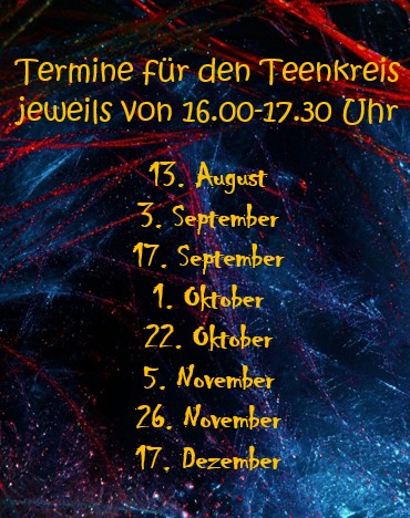 Teenkreis Flyer 2025 2